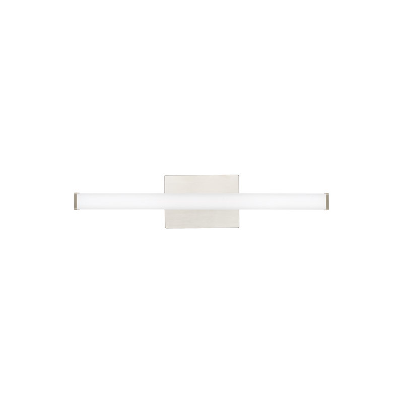 Lufe Square 24 Bath, Satin Nickel