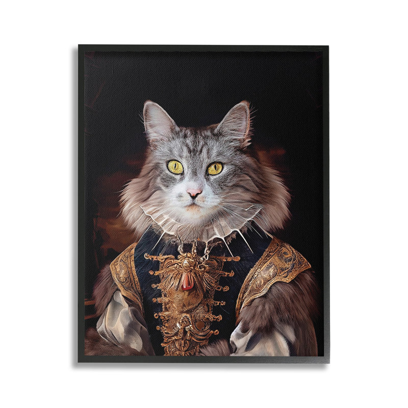 Art classique, giclée encadrée par Karen Burke, H 30 po x l 24 po, Giclée encadrée noir minuit