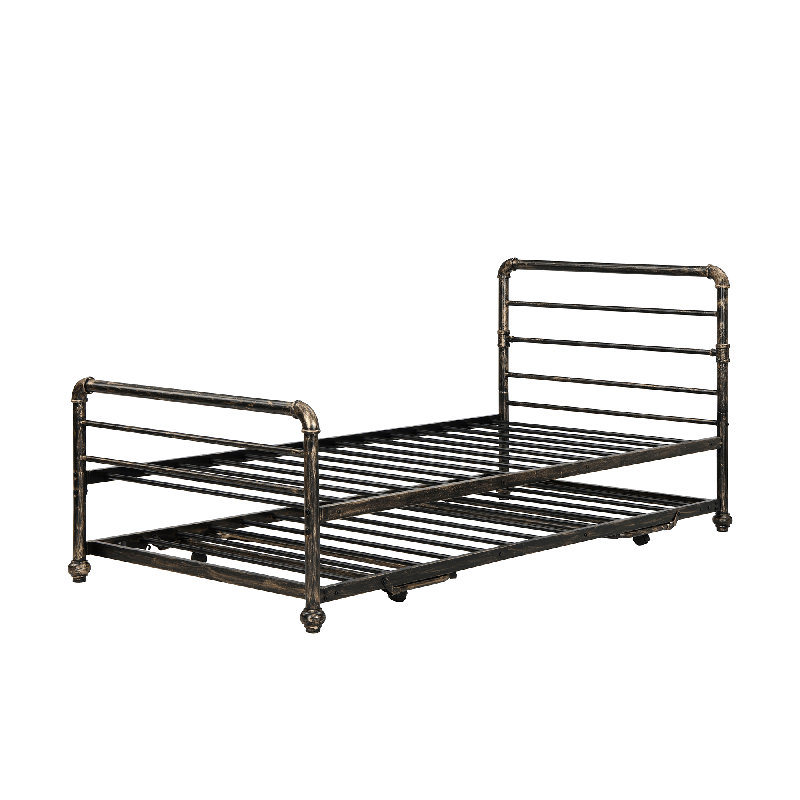 Brenda Steel Daybed with Trundle Bed