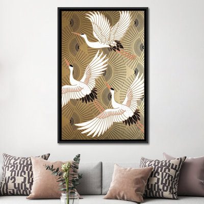 Crane japonais par Nikki Chu - reproduction
