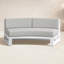 Causeuse d'extérieur Camela de 69 po de largeur avec coussins Sunbrella-98127622