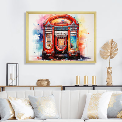 " Jukeboxe Retro Resonance Pointillism I "
