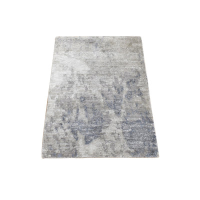 One-of-a-Kind 2' X 2'10" New Age Area Rug in Gray