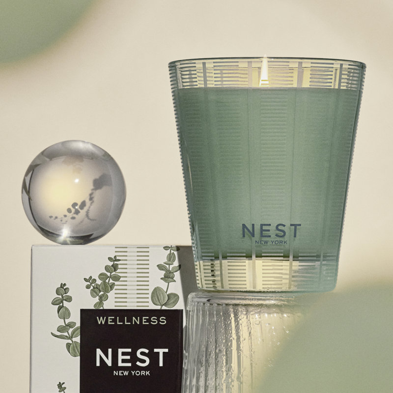 Wild Mint & Eucalyptus Votive Candle, Classic