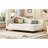 Twin Size L-Shaped Linen Daybed, With Solid Wood Legs-786878014-786877984