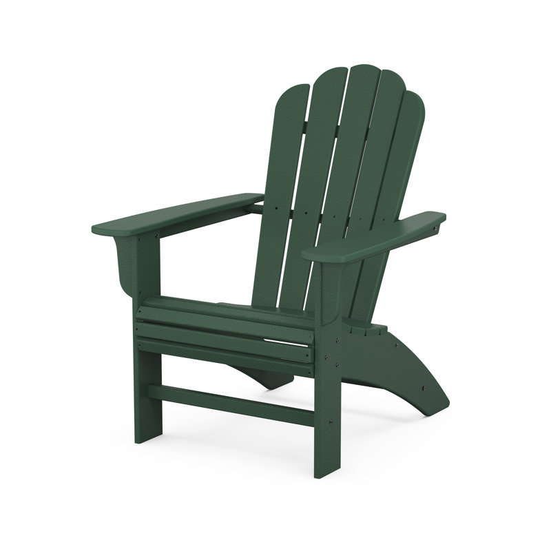 POLYWOOD Country Living by POLYWOOD Curveback Adirondack Chair, Green