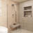 Rainier 22" Rainfall Complete Shower System with with Rainfall & Waterfall Spray, Handheld and Rough-in Valve Included-62520457