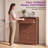 Modern Drawers Dresser for Bedroom, Wide Wood Dressers & Chests of Drawers w/Curved Profile Design-491572505-491097394