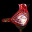 Piquet de jardin en verre Cardinal