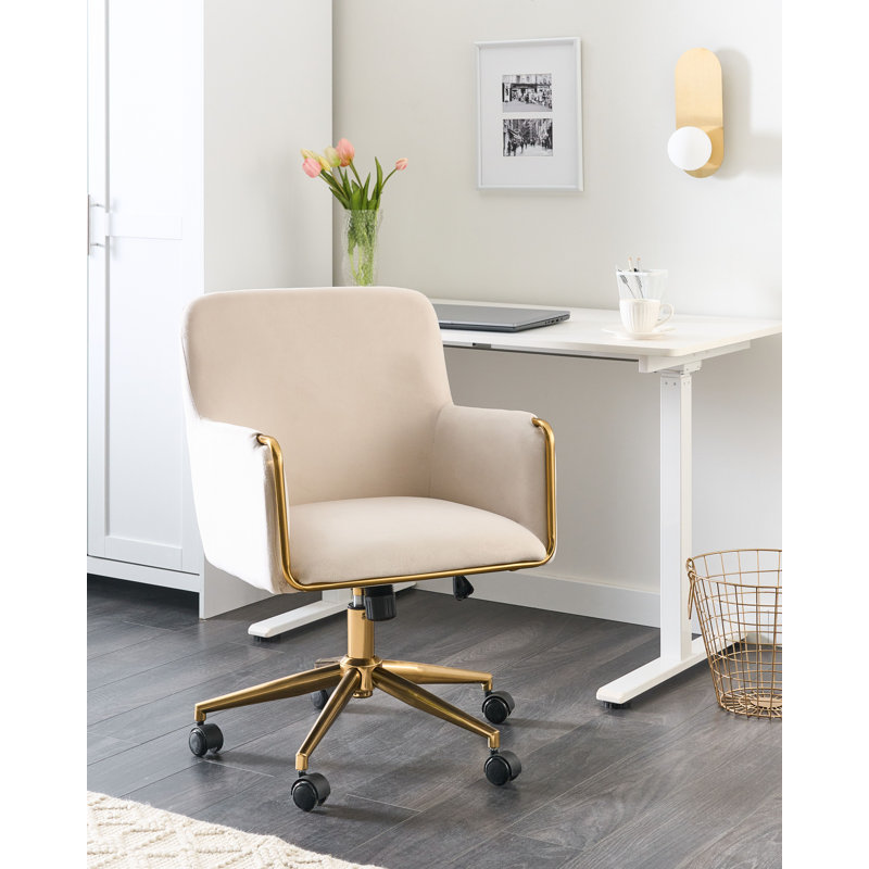 Velvet Office Chair