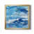 Toile avec cadre or