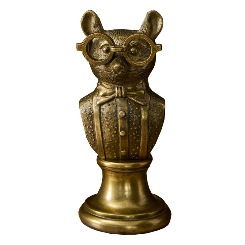 Buste antique en aluminium Luise