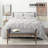 Double Brushed Pleated Duvet Cover Set-1138808774-1138794259