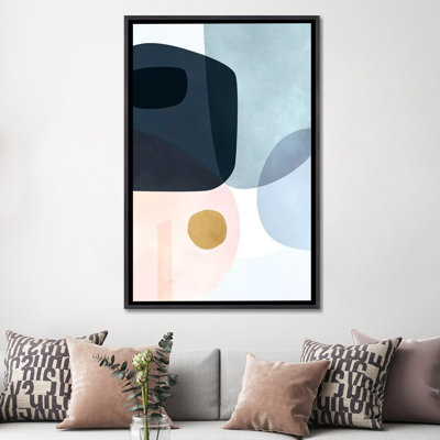 «Gold Monde I» par Victoria Borges - impression d'art graphique