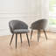 48cm H Polyester Upholstered Metal Low Back Armchair-2118021978