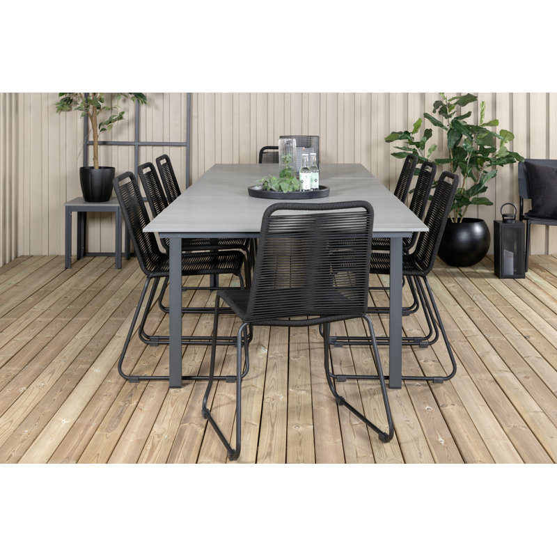 Bujar 8 - Person Dining Set