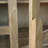 Natural Brown Contemporary Solid Mango Wood Cabinet