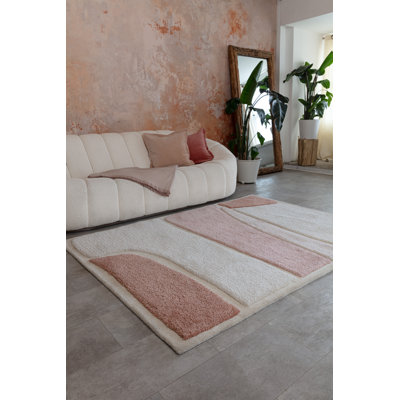Deloyce Rectangle Geometric Shapes Shag