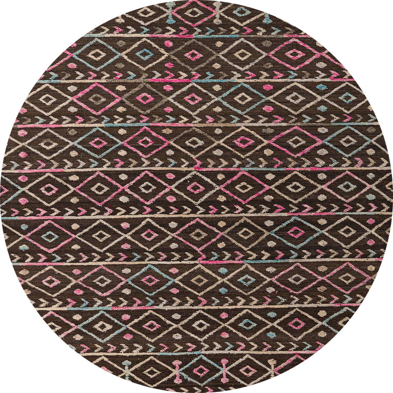 Tapis abstrait moderne 5342, Rond 4 pi