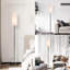 Lacasha Black Column Floor Lamp