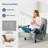 3-in-1 Convertible Sofa Bed With 5-position Adjustable Backrest & Lumbar Pillow-652339217