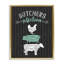 Cadre flottant noir et vert Butchers-1459507585-1459507612