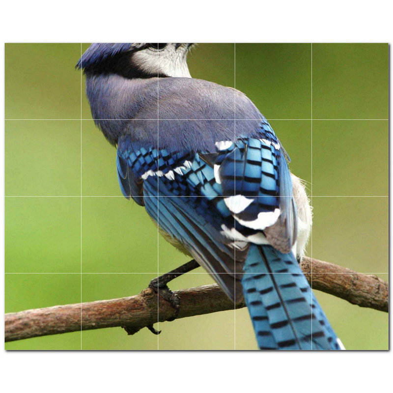 8 in. x 8 in. Ceramic Decorative Mural
