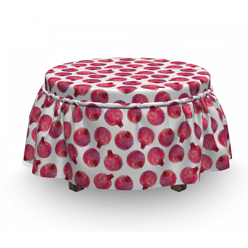 Box Cushion Ottoman Slipcover
