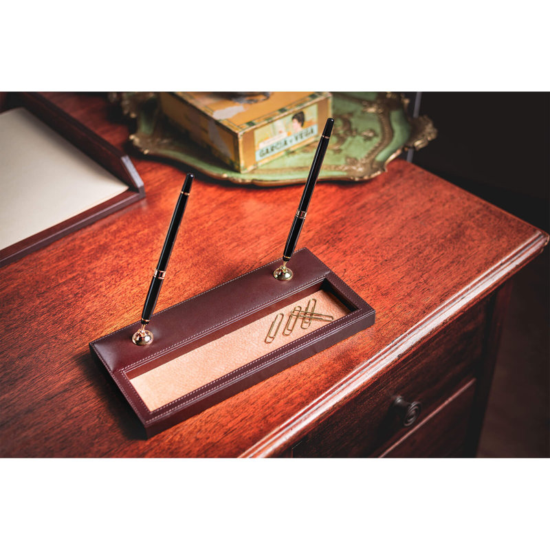 Bramfield Leather Pen Holder