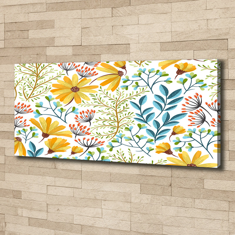 Spring Flowers - Wrapped Canvas Print