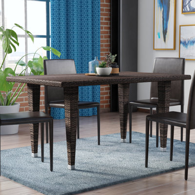 Russel Rectangular Outdoor Dining Table , in. W in. D