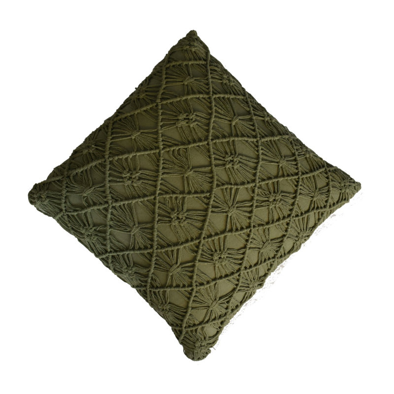 Chipperfield Square Cushion, Green