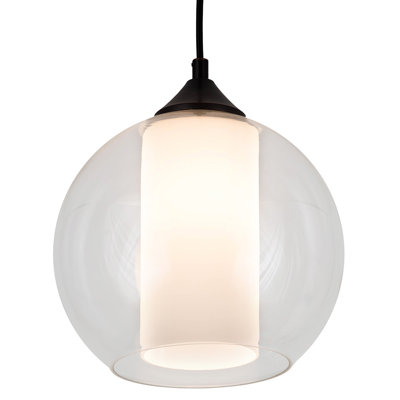 Luminaire suspendu sphère 1 lumière Lansdown