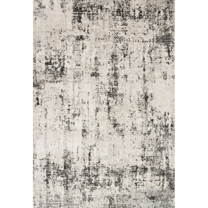 Liddle Abstract Indoor Rug, Rectangle 2'8" x 4'
