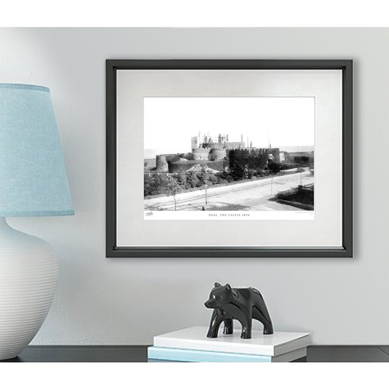 Deal, The Castle 1894 - Single Picture Frame Print, 60cm H x 80cm W x 2.3cm D