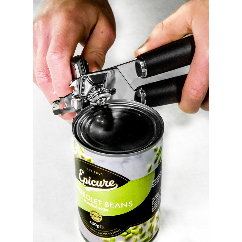 MasterClass Soft Grip Stainless Steel Manual Can Opener