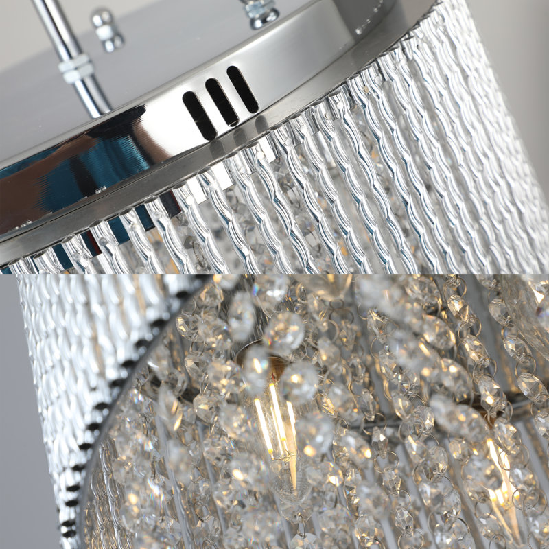 Lustre tambour 7 lumières Ilenia