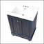 Meuble-lavabo moderne de 24 po de conception simple et élégante avec rangement à fermeture en douceur, tablette réglable, meuble-lavabo avec lavabo en céramique-1835253399