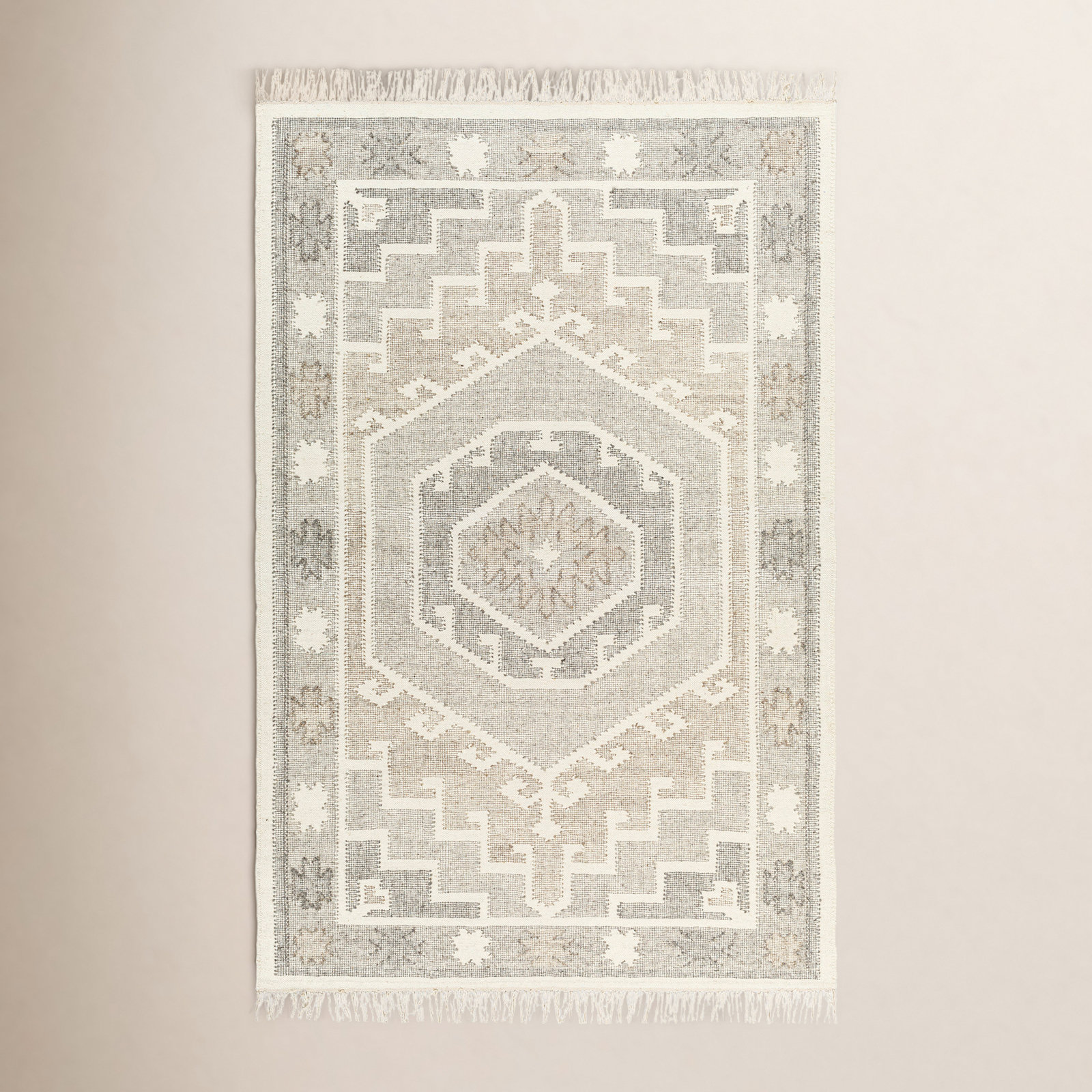 Saber Handmade Wool Rug, Rectangle 8' x 10'