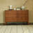 Simple And Round High Legged Buffet Table