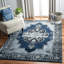 Cascata Oriental Blue/Grey Area Rug-1506933834