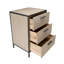 Bosworth Solid Wood 45cm W 3 - Drawer Chest of Drawers