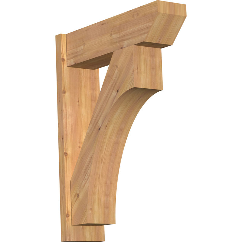 Wester à lamelles Westlake, H 32 po x P 32 po, Cèdre rouge de l'Ouest l 5 1/2 po (lisse)