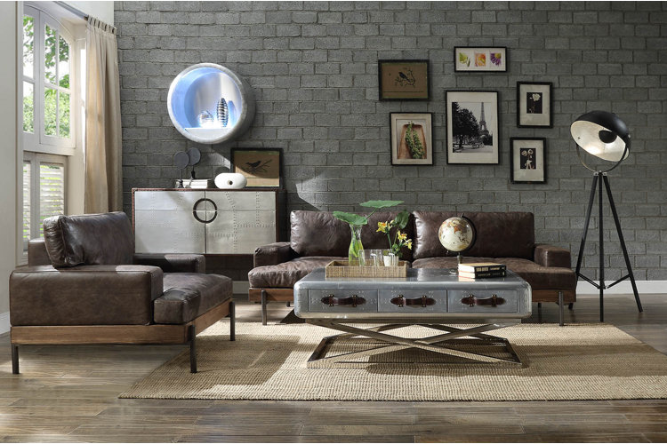 industrial living room