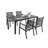 2-Piece PP Single-Seater Chairs + Coffee Table Set