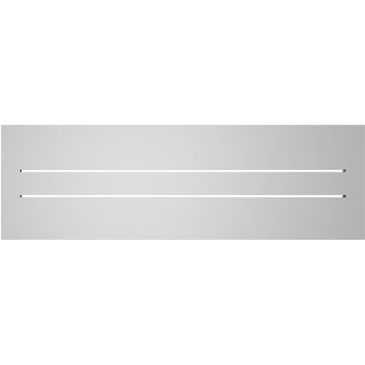 Rectangle Surface Mount Signature Urethane Functional Gable Vent, Primed Tan