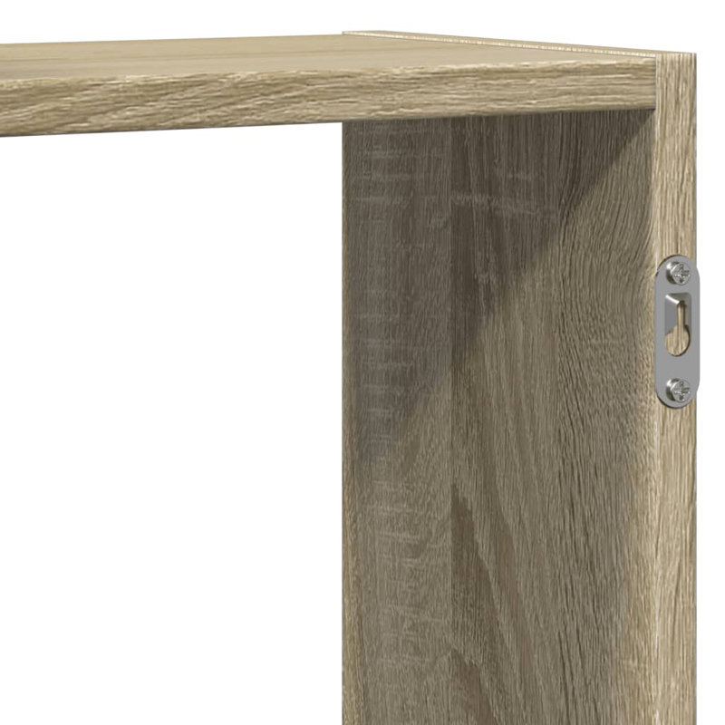 Roakes Floating Shelf, Sonoma Oak, 42cm H x 129cm W x 18cm