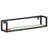 2 Piece Solid Acacia Wood With A Natural Finish, Iron With Black Powder-coated Finish Floating Shelf-656074331-656074305