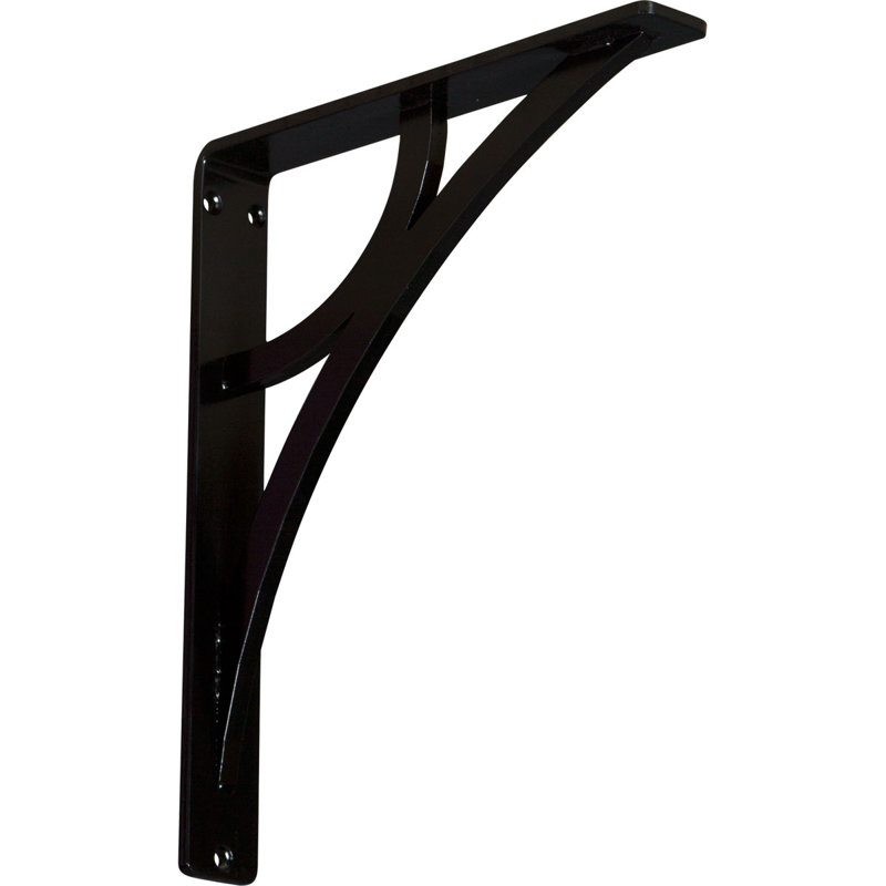Support en fer forgé Galveston, 1,5 po x 12 po