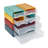 Office Stackable Storage Box With 6 Drawers-White-666290054